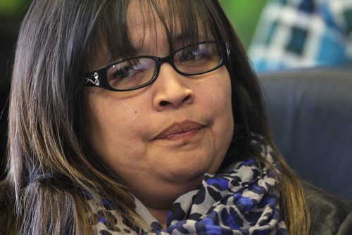 Julie  Harper, mother Rinelle Harper, the 16-year-old girl who was sexually assaulted and left unconscious near Winnipeg's Assiniboine River, tried to speak to media but could say few words at press conference Thursday at MKO.  Nov 13,  2014 Ruth Bonneville / Winnipeg Free Press