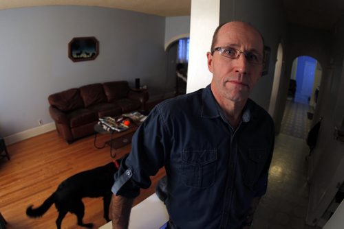 Keith Smirl waited two-months to get a criminal record check by the RCMP. It prevented him from getting a job with MTS he says. (Kirbyson story). BORIS MINKEVICH / WINNIPEG FREE PRESS November 14, 2014