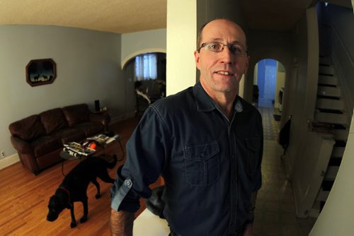 Keith Smirl waited two-months to get a criminal record check by the RCMP. It prevented him from getting a job with MTS he says. (Kirbyson story). BORIS MINKEVICH / WINNIPEG FREE PRESS November 14, 2014