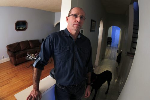 Keith Smirl waited two-months to get a criminal record check by the RCMP. It prevented him from getting a job with MTS he says. (Kirbyson story). BORIS MINKEVICH / WINNIPEG FREE PRESS November 14, 2014