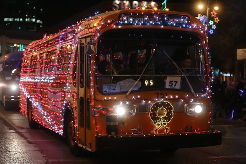 Santa Claus Parade, Saturday, November 15, 2014. (TREVOR HAGAN/WINNIPEG FREE PRESS)