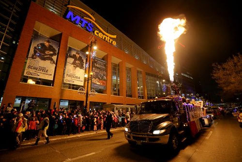 Santa Claus Parade, Saturday, November 15, 2014. (TREVOR HAGAN/WINNIPEG FREE PRESS)