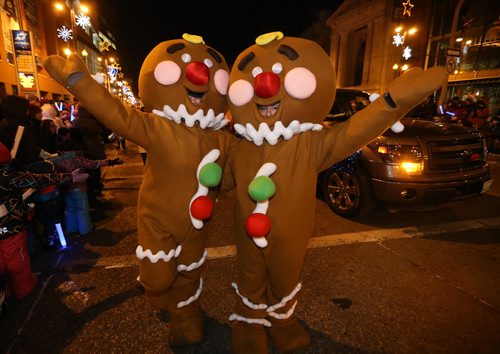 Santa Claus Parade, Saturday, November 15, 2014. (TREVOR HAGAN/WINNIPEG FREE PRESS)