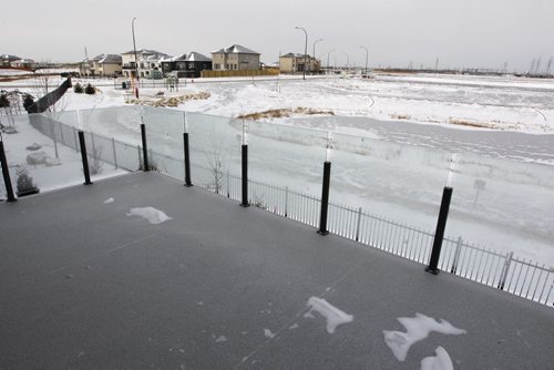 Homes.   25 East Plains Drive (Maric Homes) in Sage Creek.  The view from the back deck. The realtor is Phil Mosher. Todd Lewys story. Wayne Glowacki / Winnipeg Free Press Nov. 18  2014