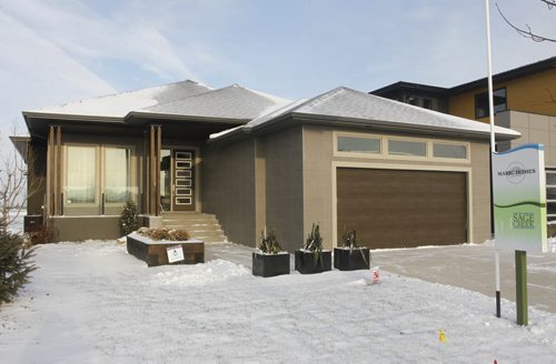 Homes.   25 East Plains Drive (Maric Homes) in Sage Creek.  The realtor is Phil Mosher. Todd Lewys story. Wayne Glowacki / Winnipeg Free Press Nov. 18  2014