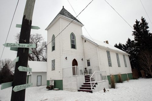 Tricia and Darren MacDonald renovated the former High Bluff United church which was founded in 1890 in High Bluff, manitoba See Bill Redekop story Nov 19, 2014   (JOE BRYKSA / WINNIPEG FREE PRESS)