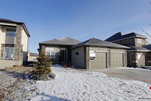 NEW HOMES -Qualico Homes. 67 Northern Lights Drive in South Pointe. BORIS MINKEVICH / WINNIPEG FREE PRESS November 24, 2014
