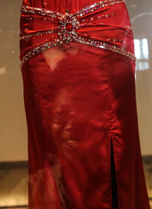 Mareshia Rucker organized the first-ever integrated prom at Wilcox County High School in Abbeville, Georgia, last year and because of the controversy and the resulting international attention her prom dress and story was selected to be put on display at the Canadian Museum for Human Rights. 141124 - Monday, November 24, 2014 -  (MIKE DEAL / WINNIPEG FREE PRESS)