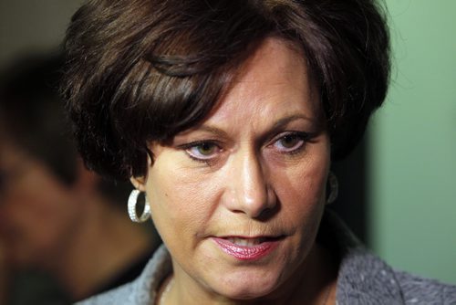 Political faces. Manitoba NDP Theresa Oswald. BORIS MINKEVICH / WINNIPEG FREE PRESS November 28, 2014
