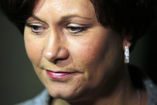 Political faces. Manitoba NDP Theresa Oswald. BORIS MINKEVICH / WINNIPEG FREE PRESS November 28, 2014