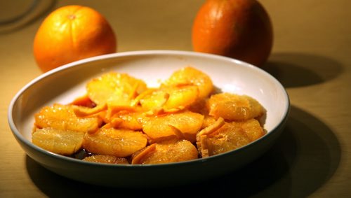 Food Front - Carmelized Oranges. See Alison Gilmore's story.  December 1, 2014 - (Phil Hossack / Winnipeg Free Press)