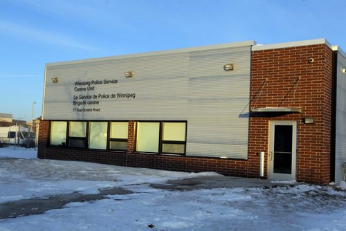 LOCAL - Winnipeg Police Service Canine Unit headquarters at 77 Durand Road. BORIS MINKEVICH / WINNIPEG FREE PRESS December 4, 2014