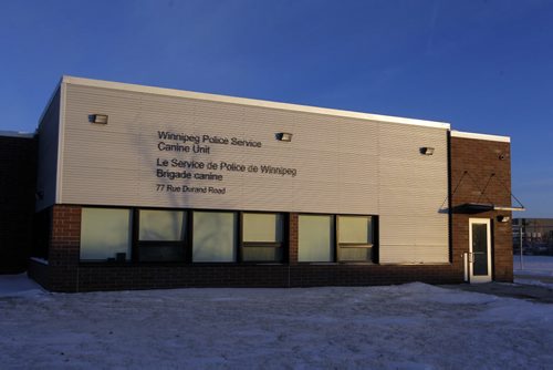 LOCAL - Winnipeg Police Service Canine Unit headquarters at 77 Durand Road. BORIS MINKEVICH / WINNIPEG FREE PRESS December 4, 2014