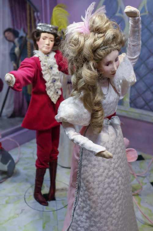 The Eatons Fairytale Vignettes on display at The Childrens Museum. Cinderella and the (pigeon toed) Prince 141209 - Tuesday, December 09, 2014 -  (MIKE DEAL / WINNIPEG FREE PRESS)
