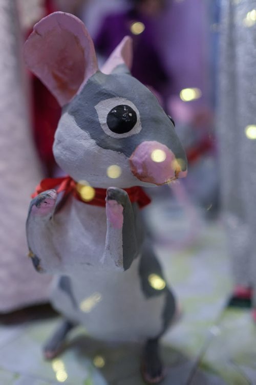 The Eatons Fairytale Vignettes on display at The Childrens Museum. One of the mice in the Cinderella display. 141209 - Tuesday, December 09, 2014 -  (MIKE DEAL / WINNIPEG FREE PRESS)