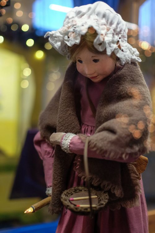 The Eatons Fairytale Vignettes on display at The Childrens Museum. The Little Match Girl 141209 - Tuesday, December 09, 2014 -  (MIKE DEAL / WINNIPEG FREE PRESS)