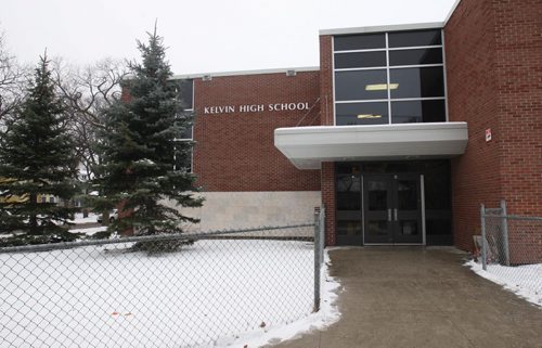 Kelvin High School- teacher Brad Badiuk who was put on paid leave by the Winnipeg School Division while investigating comments he made on Facebook about aboriginal people- See Alexander Paul story  Dec 11, 2014   (JOE BRYKSA / WINNIPEG FREE PRESS)