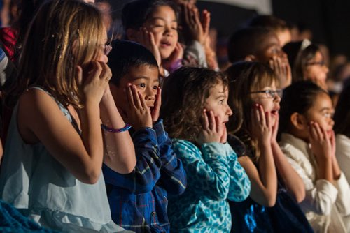 Ms. Cretton's grade 1-3 class at Buchanan School performs during the annual school winter concert Thursday afternoon. 141211 - Friday, December 12, 2014 -  (MIKE DEAL / WINNIPEG FREE PRESS)