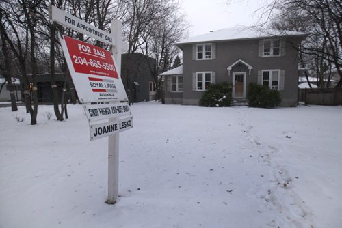 Home for sale on  214 Girton Blvd- Winnipegs steady-as-she-goes housing market being ranked 2nd ahead of 48 other major Canadian, US, UK and Australian citiesSee Jesse Winter story- Dec 12, 2014   (JOE BRYKSA / WINNIPEG FREE PRESS)