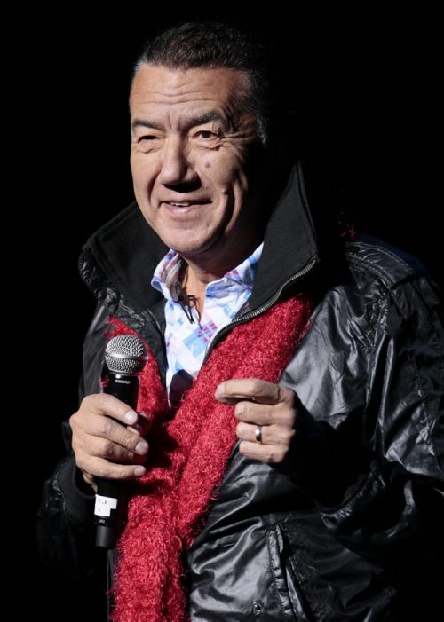 December 14, 2014 - 141214  -  Tom Jackson performs at his Huron Carole concert at Pantages Theatre Sunday, December 14, 2014. The weekend was a celebration of women's hockey in Manitoba. John Woods / Winnipeg Free Press