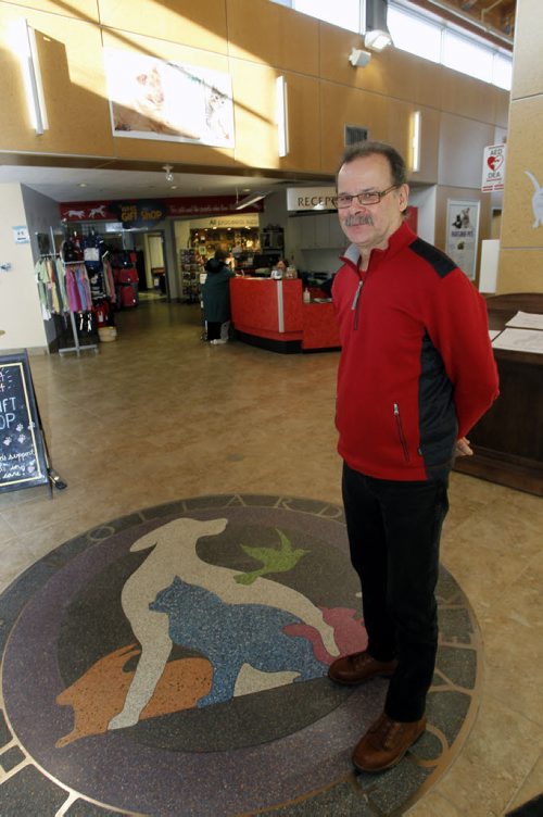 Winnipeg Humane Society CEO Bill McDonald is leaving in January to take a position with a US-based foundation that funds animal shelters, spay and neuter clinics, etc. across North America. Wayne Glowacki / Winnipeg Free Press Dec.18 2014