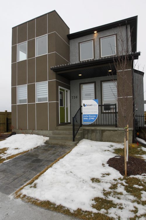 Homes  736 Sage Creek Boulevard, Derek MacDonald with Qualico Homes was the contact.  Todd Lewys story Wayne Glowacki / Winnipeg Free Press Dec.23 2014