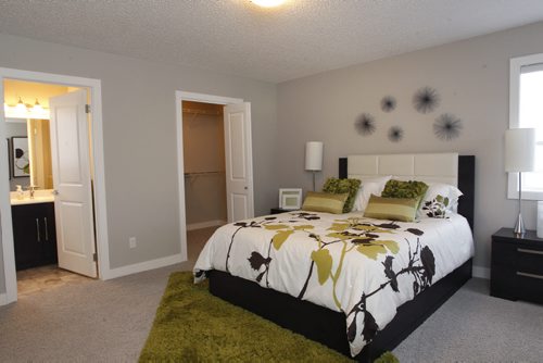 Homes  736 Sage Creek Boulevard, Derek MacDonald with Qualico Homes was the contact. The master bedroom. Todd Lewys story Wayne Glowacki / Winnipeg Free Press Dec.23 2014