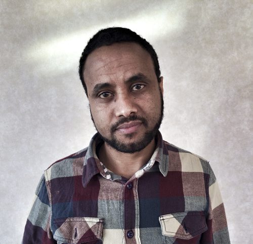 Ghezae Hagos was a print journalist in Eritrea before it became one of the top 5 jailers of journalists in the world. Carol Sanders story. December 30, 2014 Mike Aporius / Winnipeg free Press