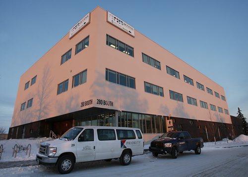 January 4, 2015 - 150104  -  Burst water pipes on Sunday, January 4, 2015 will close the Access Winnipeg West building at the Grace Hospital Monday and for the short term. John Woods / Winnipeg Free Press