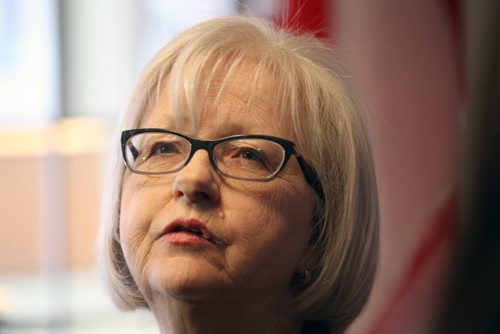 MP Joy Smith has decided not to run in the next federal election- See made the comment to the media in her office at 1795 Henderson Hyw-See Mary Agnes Welch story- Jan 13, 2015   (JOE BRYKSA / WINNIPEG FREE PRESS)