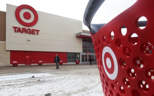 Target at Grant Park Shopping Centre  Target is closing all of their stores in Canada 133 in all-Breaking News- Jan 15, 2015   (JOE BRYKSA / WINNIPEG FREE PRESS)