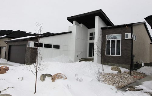 NEW HOMES - 75 Northern Lights Drive in South Pointe (Waverley West). BORIS MINKEVICH/WINNIPEG FREE PRESS. JANUARY 19, 2015