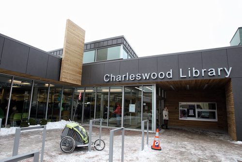 The new Charleswood Library Monday afternoon.  150119 January 19, 2015 Mike Deal / Winnipeg Free Press