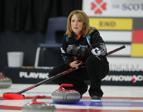 SPORTS CURLING - The Scottie Tournament of Hearts. Practice. Jill Thurston. She currently skips her own team out of the Granite Curling Club in Winnipeg, Manitoba. BORIS MINKEVICH/WINNIPEG FREE PRESS. JANUARY 20, 2015