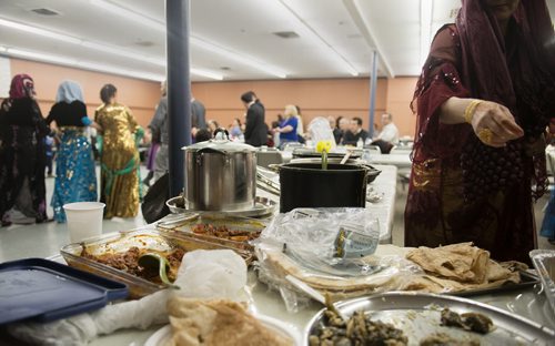 The Kurdish Association of Manitoba celebrate their traditions with food and dance at the Eagle's Club on Saturday night. Sarah Taylor / Winnipeg Free Press January 31, 2015