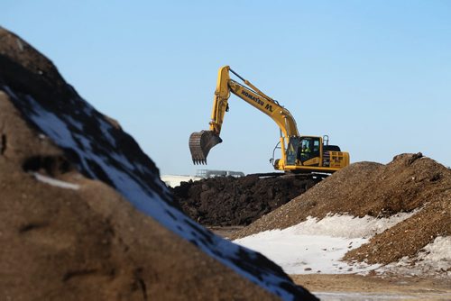 PROVINCE TAKES OVER Samborski Environmental Limited, a  COMPOSTING BUSINESS in southwest Winnipeg that has been in business for 90 years.     Photo of front-end loaders moving compost material Tuesday.  See story. Feb 03, 2015 Ruth Bonneville / Winnipeg Free Press