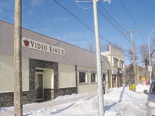 Canstar Community News Jan. 15, 2015 - Video King, just north of Regent Ave West & Day Street, has been a longtime neighbourhood institution. (SHELDON BIRNIE/CANSTAR COMMUNITY NEWS/HERALD)