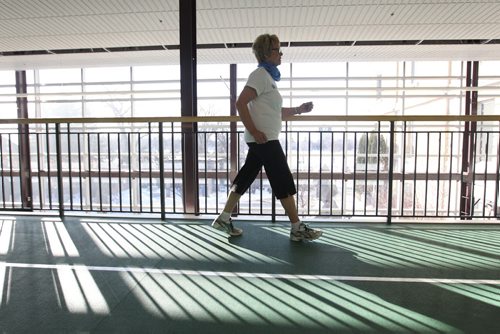 49.8, Training Basket  Sonya Lundstrom has a heart condition but loves walking along the track in the blazing sunshine at the Rady Centre to keep herself active and healthy.  Feb 05, 2015Ruth Bonneville / Winnipeg Free Press