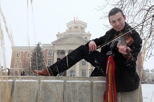 49.8 feature on What is Metis?  Metis University Students' Association President: Brad Boudreau who is 100% Metis, has his picture taken outside the U of M this week.    Feb 10, 2015 Ruth Bonneville / Winnipeg Free Press