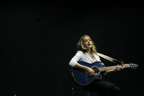 LOCAL - STANDUP - Skywalk Concert at Millennium Library - Carol Shields Auditorium. Singer/Songwriter Ila Barker performing selections from her self-titled CD. People are encouraged to bring their lunch and be informed and entertained. University of Winnipeg, Virtuosi Concerts. BORIS MINKEVICH / WINNIPEG FREE PRESS FEB. 19, 2015