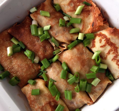 Recipe Swap - Savory Sweet Potatoe Blintzes. See Alison Gilmore's story - March,2 2015 - (Phil Hossack / Winnipeg Free Press)