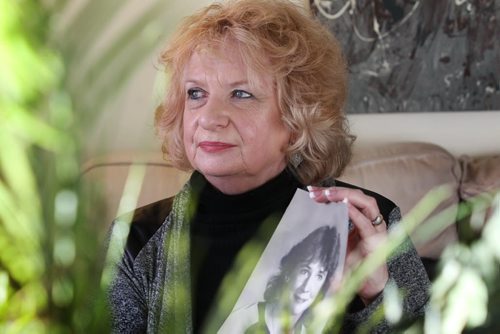Wilma Derksen is at peace as she sits in the late afternoon sunlight shining through her living room window while holding a black & white photograph of her slain daughter Candace.  Her and her husband Cliff remain convinced that Mark Edward Grant is responsible for their daughter's 1984 abduction and murder but understand why the man is happy he's been awarded a new trial.  See story.  Thursday,  March 05, 2015 Ruth Bonneville / Winnipeg Free Press.