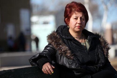 Afghan Muslim Ariana Yaftali who survived invasions by Soviets and Taliban and worries about freedoms in Canada slipping away and newcomers being told love it or leave it. For Sanders story ¤, March 18, 2015 - (Phil Hossack / Winnipeg Free Press)