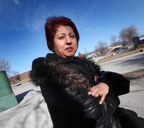 Afghan Muslim Ariana Yaftali who survived invasions by Soviets and Taliban and worries about freedoms in Canada slipping away and newcomers being told love it or leave it. For Sanders story ¤, March 18, 2015 - (Phil Hossack / Winnipeg Free Press)