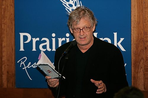 BORIS MINKEVICH / WINNIPEG FREE PRESS  071009 David Gilmour at the Prairie Ink Restaurant in the McNally Robinson Booksellers.