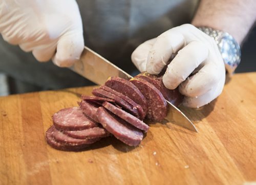 150320 Winnipeg - DAVID LIPNOWSKI / WINNIPEG FREE PRESS  Sherbrook Street Delicatessen Proprietor Jon Hochman at his restaurant Friday March 20, 2015.