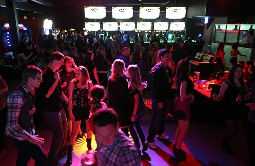 Reset Interactive Ultralounge, Saturday, March 14, 2015. (TREVOR HAGAN/WINNIPEG FREE PRESS)