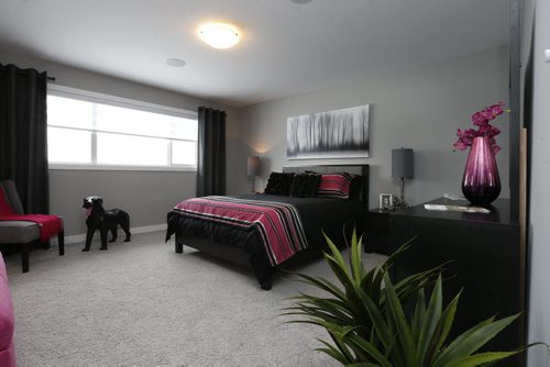 Homes. 81 Angela Everts Drive in Crocus Meadows, Derek MacDonald with Qualico Homes is the contact. This is the master bedroom.Todd Lewys story Wayne Glowacki/Winnipeg Free Press March 23 2015
