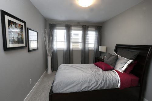 Homes. 81 Angela Everts Drive in Crocus Meadows, Derek MacDonald with Qualico Homes is the contact. Bedroom on second floor.Todd Lewys story Wayne Glowacki/Winnipeg Free Press March 23 2015