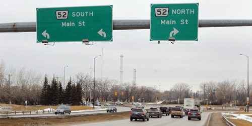 BUILD CANADA -- There was a council seminar this morning to determine priorities for four major projects, in order to get funding from Ottawa and the province. Photographed here one of the projects: Chief Peguis Trail extension from Main to Route 90.  BORIS MINKEVICH/WINNIPEG FREE PRESS MARCH 24, 2015